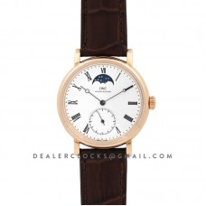 Vintage Portofino Hand Wound IW544803 White Dial in Rose Gold