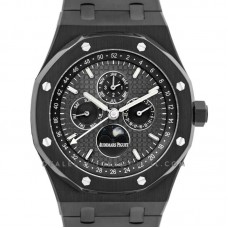 Royal Oak Perpetual Calendar Ceramic 26579CE Black Dial