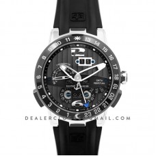 Executive EL Toro Black Dial in Steel