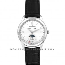 Master Calendar White Dial on Steel