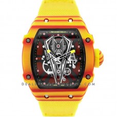 RM 027-03 Tourbillon Rafael Nadal on Yellow Elastic Band