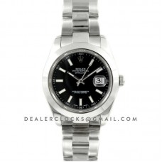 Datejust II 116300 Black Dial