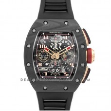 RM 011 Automatic Flyback Chronograph NTPT LOTUS F1 Team Romain Grosjean