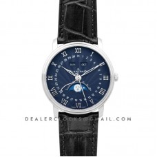 Blancai Villeret Quantieme Complet in Blue Dial Blancai Villeret Quantieme Complet in Blue Dial