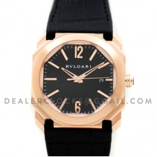 Octo Solotempo Rose Gold Black Dial