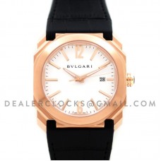 Octo Solotempo Rose Gold White Dial