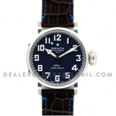 Pilot Type 20 Extra Special Blue in Steel