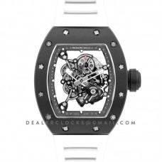 RM 055 Bubba Watson Black Ceramic Asia Edition on White Rubber