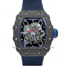 RM 035-02 Paris Saint-Germain PSG Special Edition on Navy Nylon Strap