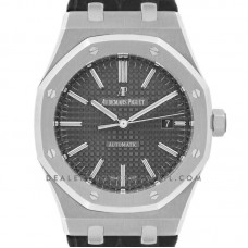Royal Oak 15400 Steel Grey Dial on Leather Strap Royal Oak 15400 Steel Grey Dial on Leather Strap
