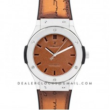 Classic Fusion Berluti Scritto 45mm in Steel