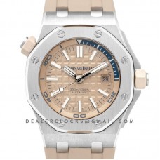 Royal Oak Offshore Diver Steel Beige Dial 15710ST