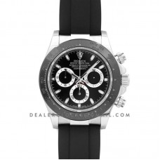 Daytona 116519LN Black Dial in White Gold