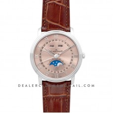 Blancai Villeret Quantieme Complet in Champagne Dial on Brown Leather Strap Blancai Villeret Quantieme Complet in Champagne Dial on Brown Leather Strap