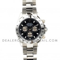 Daytona 116509 Black Dial in Steel