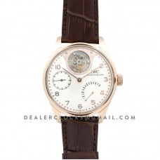Portuguese Tourbillon Mystère Rétrograde IW504202 in Rose Gold