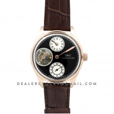 Portuguese Regulator Tourbillon IW5446 Grey Dial in Rose Gold