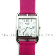 Cape Cod GM Quartz Steel on Pink Fjord Leather Strap