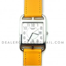 Cape Cod GM Quartz Steel on Yellow Fjord Leather Strap