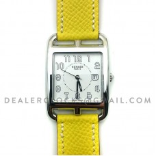 Cape Cod GM Quartz Steel on Yellow Epsom Leather Strap