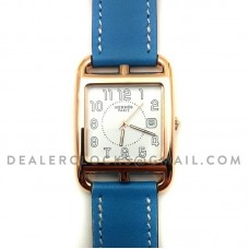 Cape Cod GM Quartz Rose Gold on Light Blue Fjord Leather Strap Cape Cod GM Quartz Rose Gold on Light Blue Fjord Leather Strap