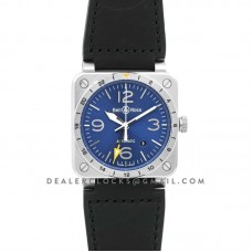 BR 03-93 GMT Blue Dial