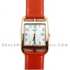 Cape Cod GM Quartz Rose Gold on Orange Epsom Leather Strap Cape Cod GM Quartz Rose Gold on Orange Epsom Leather Strap