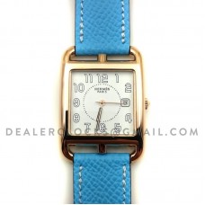 Cape Cod GM Quartz Rose Gold on Light Blue Epsom Leather Strap Cape Cod GM Quartz Rose Gold on Light Blue Epsom Leather Strap