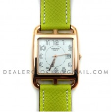 Cape Cod GM Quartz Rose Gold on Green Epsom Leather Strap Cape Cod GM Quartz Rose Gold on Green Epsom Leather Strap